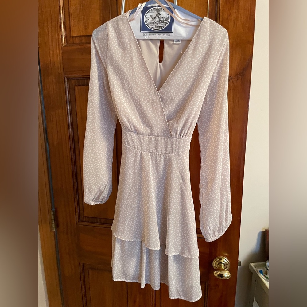 A dress that flows very nicely.